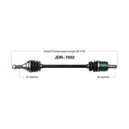 Wide Open OE Replacement CV Axle for GATOR FRONT L XUV625i/825i/855D/MGATOR JDR-7002